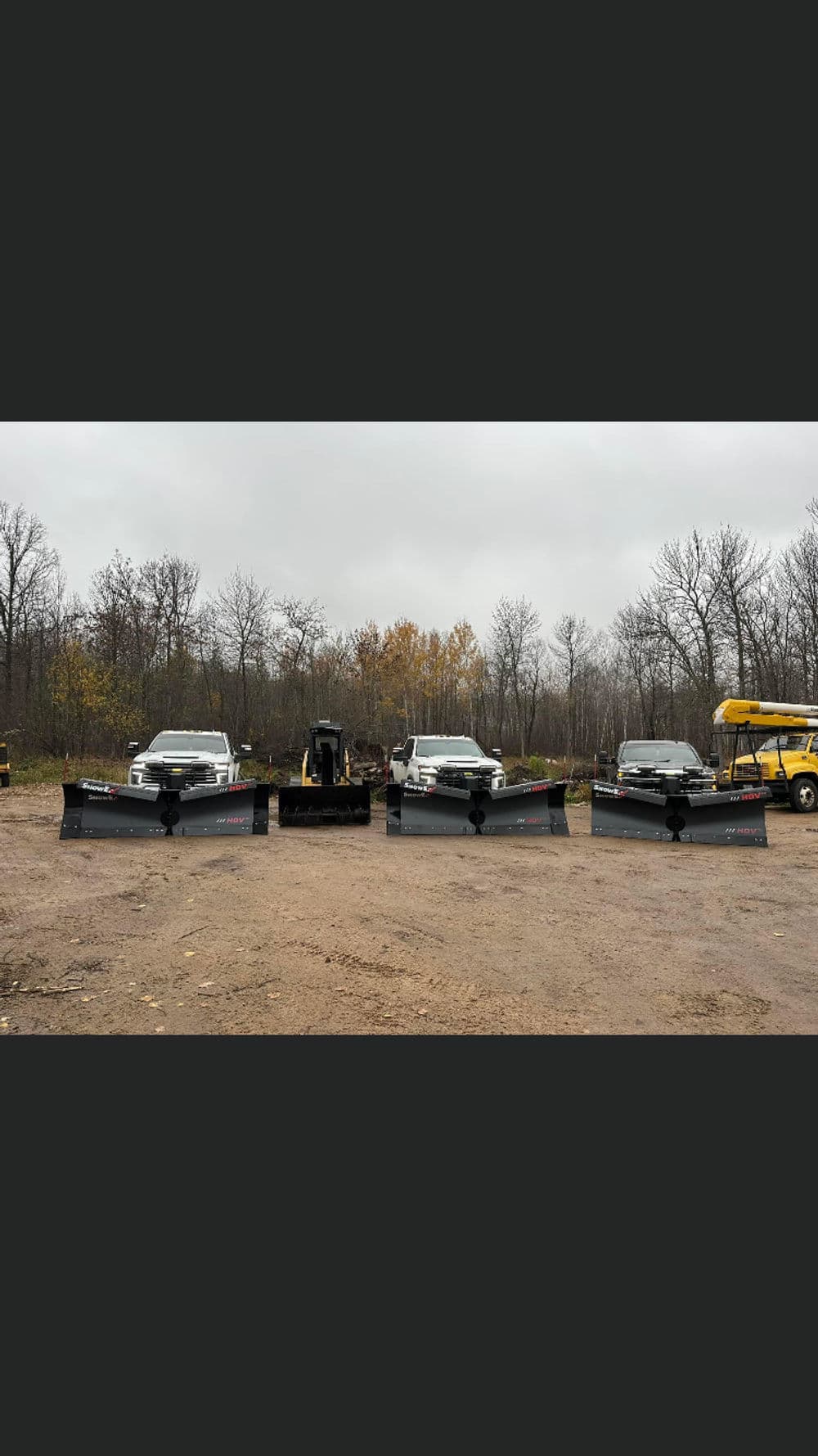 Snowplowing image